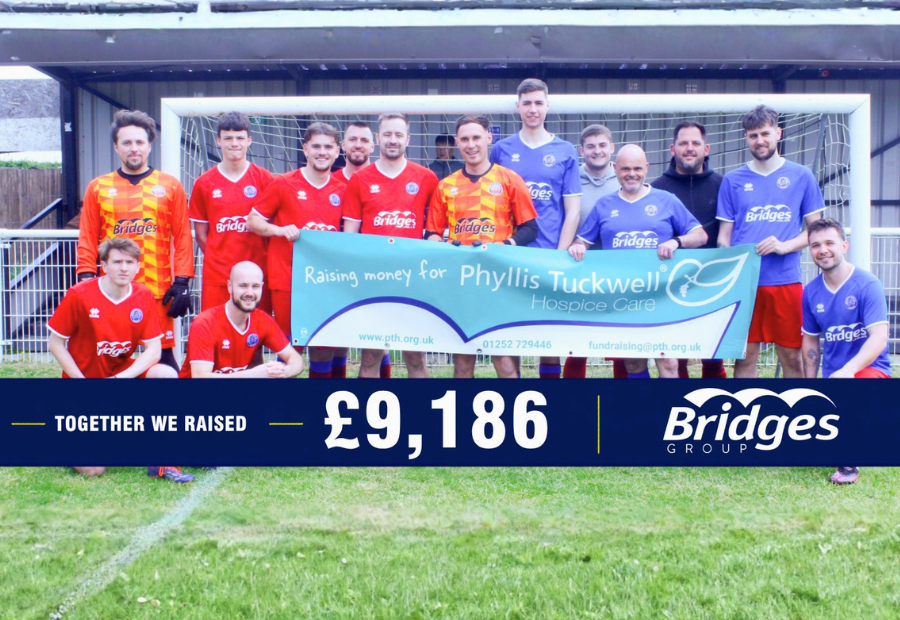 Over £9,000 for Phyllis Tuckwell Hospice Care – High-Speed Football Charity Event 2026
