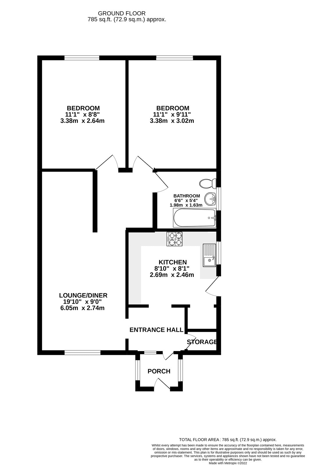 Property floorplan 1