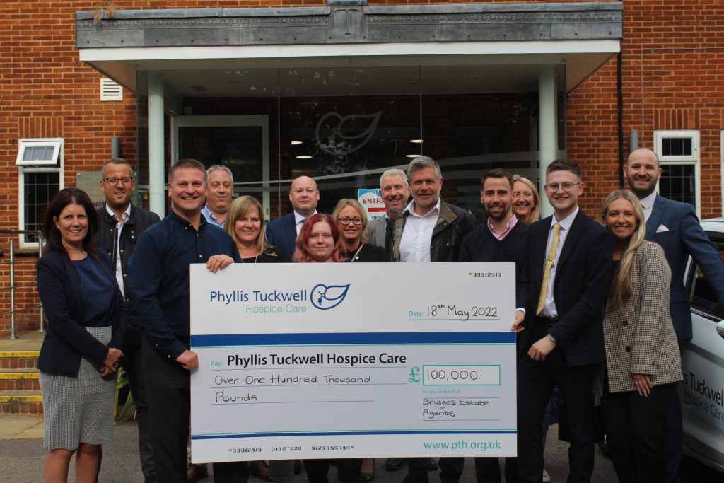 Over £100,000 raised for Phyllis Tuckwell Hospice Care