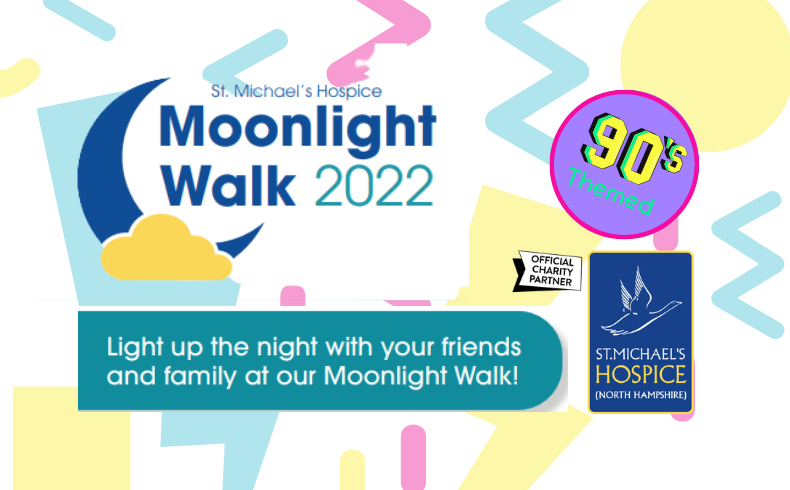 Support St Michael’s Hospice and register for their 90s themed moonlight walk