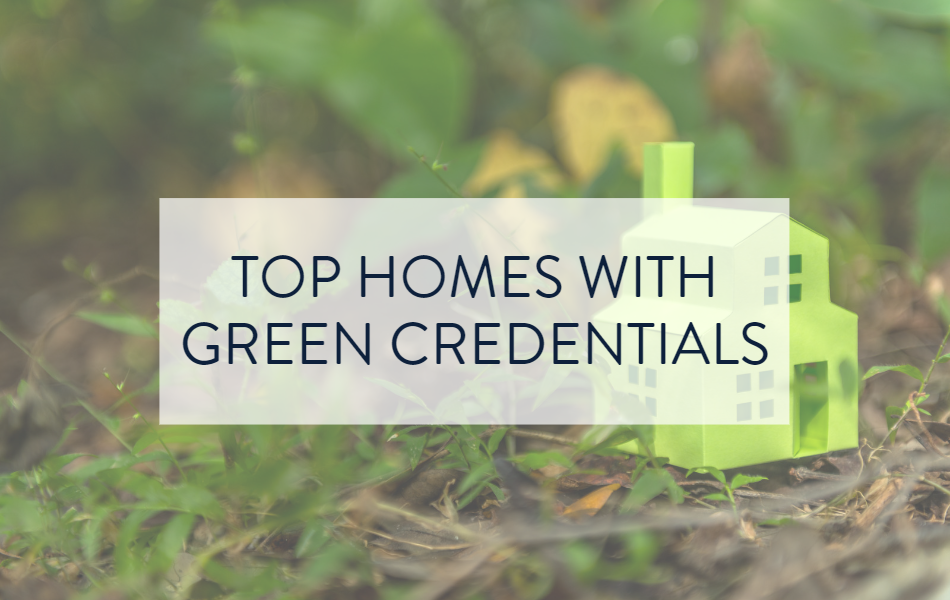 Top homes with green credentials